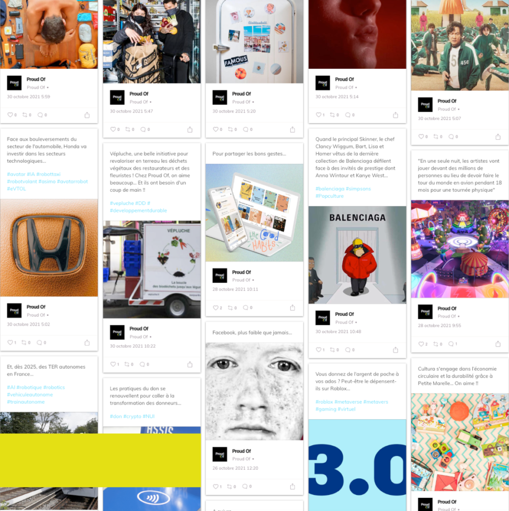 Via Proud Of - Proud Of - Catherine Galice - En bref - Feed